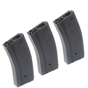 Generic Airsoft Gun Magazine 1 Airsoft Spare Parts 3pcs 300rd Hi-Cap Magazine for Tokyo Marui JG CYMA D-Boys Echo1 A&K G&P VFC M4 M16 AEG
