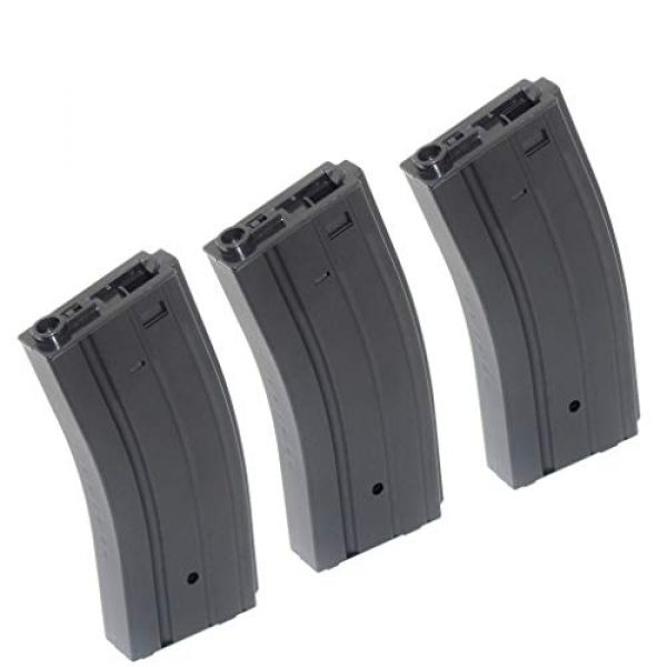 Generic Airsoft Gun Magazine 1 Airsoft Spare Parts 3pcs 300rd Hi-Cap Magazine for Tokyo Marui JG CYMA D-Boys Echo1 A&K G&P VFC M4 M16 AEG