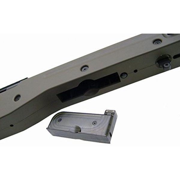 AGM Airsoft Spring Rifle Magazine L96 MK96 AWP Type 96 2 AGM 24-Round Airsoft Magazine MP002 Airsoft Spring Rifle L96 MK96 AWP Type 96 Bolt Action Spring Sniper Rifle OEM Airsoft Magazine