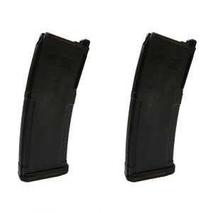 Airsoft Shopping Mall Airsoft Gun Magazine 1 Airsoft Shooting Gear 2pcs PTS (KWA) EPM 40rd Enhanced Polymer GBBR Magazine Black