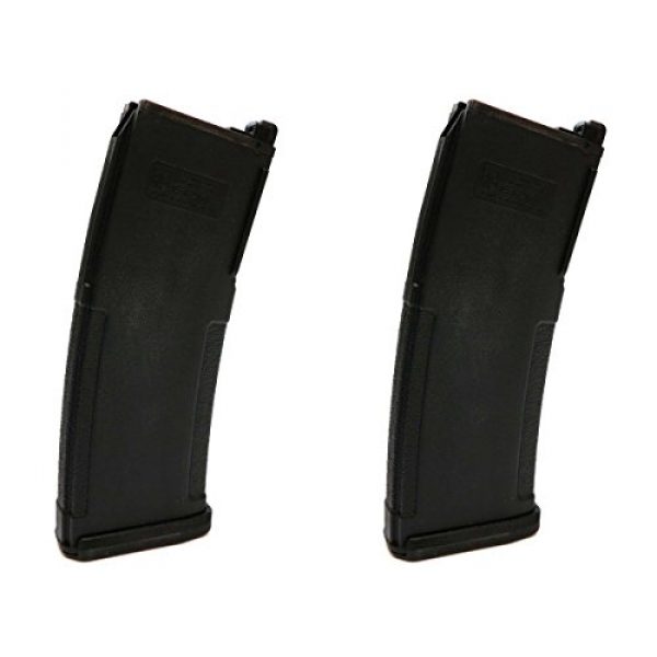 Airsoft Shopping Mall Airsoft Gun Magazine 1 Airsoft Shooting Gear 2pcs PTS (KWA) EPM 40rd Enhanced Polymer GBBR Magazine Black