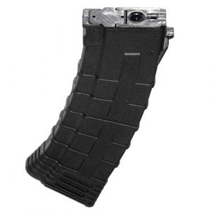 Airsoft Gang Airsoft Gun Magazine 1 Airsoft Parts CYMA 500rd Polymer Hi-Cap Magazine for CYMA APS D-Boys ICS JG G&P Tokyo Marui AK Series AEG Black
