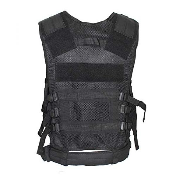 Yoghourds Airsoft Tactical Vest 2 Yoghourds Adjustable Breathable Vest, Ultra-Light Tactical Vest for Men for Hunting/Fishing/CS Field Operations/Cosplay
