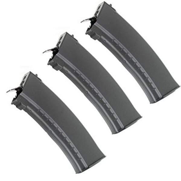 Generica Airsoft Gun Magazine 1 Airsoft Spare Parts CYMA 3pcs 500rd Hi-Cap Mag Magazine for APS D-Boys Tokyo Marui ICS AK Series AEG