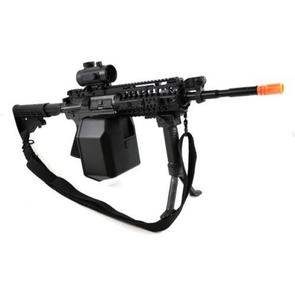 Jing Gong (JG) Airsoft Rifle 2 445 fps JG full metal gearbox m4 s-system custom aeg gunner - newest enhanced model(Airsoft Gun)