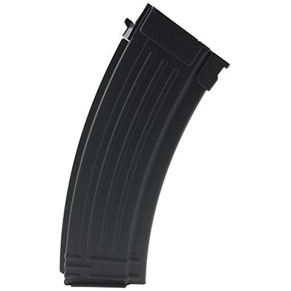 SportPro Airsoft Gun Magazine 1 SportPro 500 Round Metal High Capacity Magazine for AEG AK47 AK74 Airsoft - Black