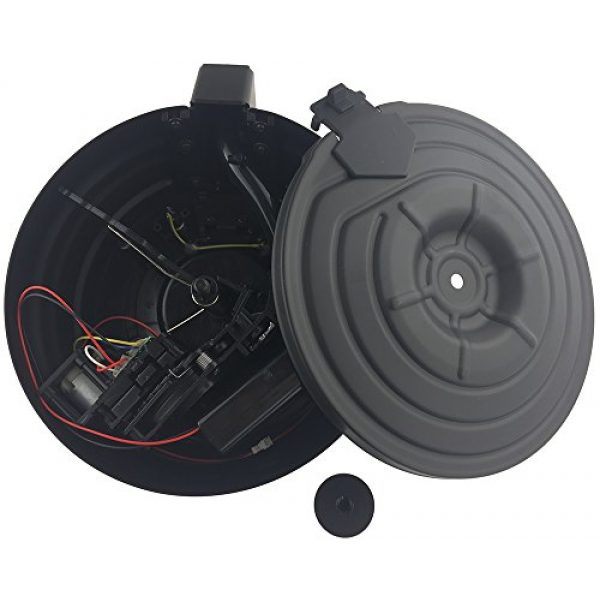 SportPro Airsoft Gun Magazine 7 SportPro CYMA 2500 Round Metal Electric Drum Magazine for AEG AK47 AK74 Airsoft - Black