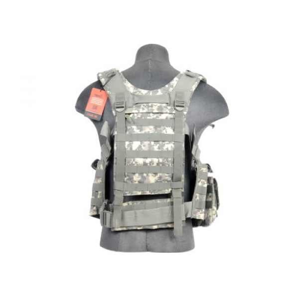 Lancer Tactical Airsoft Tactical Vest 3 Lancer Tactical CA-306A M4 Chest Harness in ACU