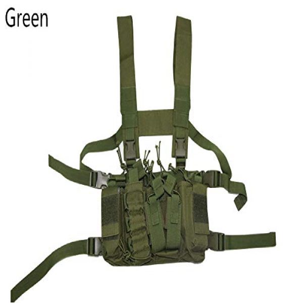 BGJ Airsoft Tactical Vest 3 BGJ Military Equipment Tactical Vest Airsoft Paintball Carrier Strike Chaleco Chest rig Pack Pouch Light Weight Heavy Duty Vest
