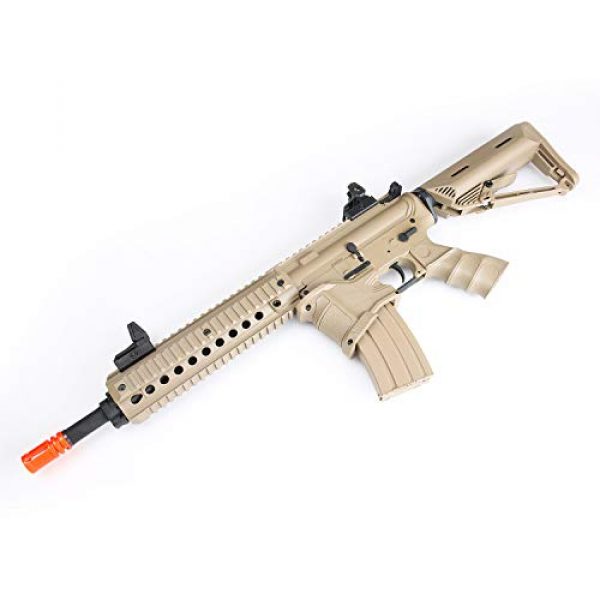 BULLDOG AIRSOFT Airsoft Rifle 2 Bulldog ST Delta QD Airsoft Electric AEG Rifle - Tan