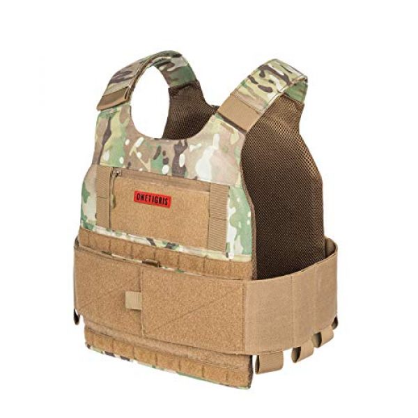 OneTigris Airsoft Tactical Vest 6 OneTigris Multicam Airsoft Vest & Low Profile Tactical Vest