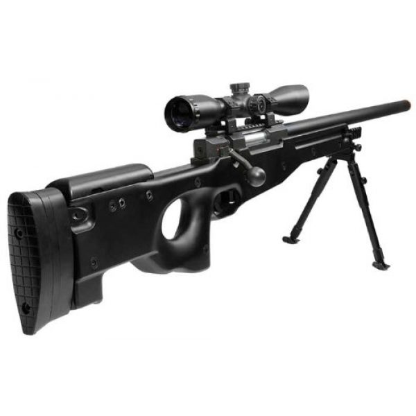 UTG Airsoft Rifle 2 UTG Type 96 Black Airsoft Sniper Rifle with Scope Airsoft Gun
