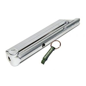 WE Airsoft Gun Magazine 1 WE 15rds Gas Airsoft Magazine For P08 GBB Series Silver -Mobile Ring Included