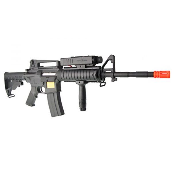 P-Force Airsoft Rifle 3 p-force 032 m4ris full metal electric w/battery & charger (metal gb)(Airsoft Gun)