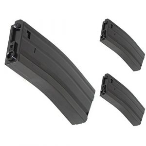 Airsoft Shopping Mall Airsoft Gun Magazine 1 Airsoft Shooting Gear CYMA 3pcs 350rd Hi-Cap Mag Magazine For M-Series AEG Black
