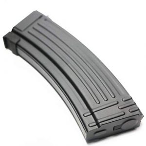 Generica Airsoft Gun Magazine 1 Airsoft Spare Parts CYMA 140rd Mid-Cap Metal Magazine for AK-Series AEG Black
