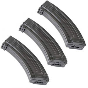 Generica Airsoft Gun Magazine 1 Airsoft Spare Parts 3pcs Pack CYMA 600rd Hi-Cap Magazine for AK-Series AEG Black