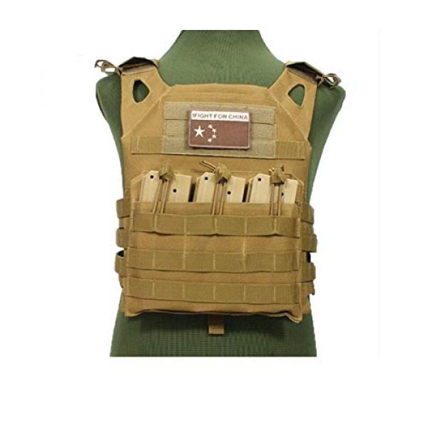 HWZ Airsoft Tactical Vest 4 HWZ Tactical Vest Combat Vest Outdoor Multi-Function CS Field EVA Thick Guard Vest