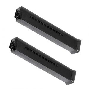 Generic Airsoft Gun Magazine 1 Airsoft Spare Parts 2pcs 420rd Hi-Cap Mag Magazine for H&K Umarex UMP Series AEG Black