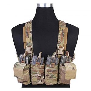 Elite Tribe Airsoft Tactical Vest 1 Tactical Vest Easy Chest Rig Military Carrier Vest Multicam