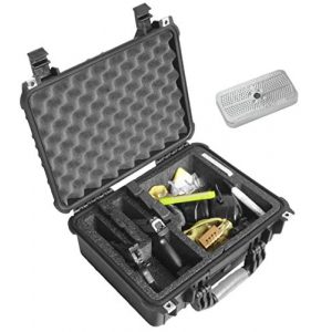 Case Club Pistol Case 1 Case Club Waterproof 2 Pistol Case & Accessory Pocket with Silica Gel