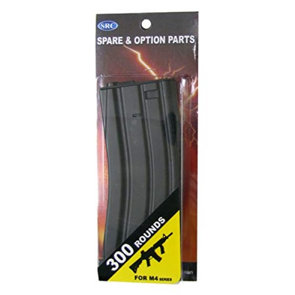 SRC Airsoft Gun Magazine 2 SRC M4 M16 Metal Airsoft Magazine 300 rounds High Capacity Metal Airsoft Magazine
