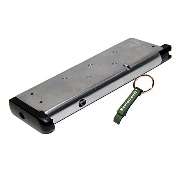 WE Airsoft Gun Magazine 1 WE 16rds Gas Airsoft Magazine SOCOM Gear MEU 1911 GBB SV -Mobile Ring Included