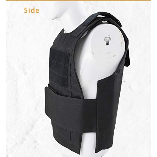 BGJ Airsoft Tactical Vest 4 Military Gear Tactical Vest Army Training Combat Men Plate Carrier Molle Vest Airsoft Paintball Body Armor Outdoor Hunting Vest