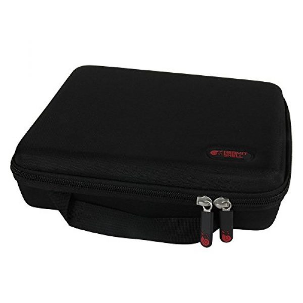 Hermitshell Pistol Case 2 Hermitshell Hard Travel Case Fits Pistol Handgun Revolver up to 8-Inch