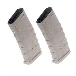 Generica Airsoft Gun Magazine 1 Airsoft Spare Parts CAA 2pcs 360rd Mag Hi-Cap Magazine for ICS D-Boys Tokyo Marui M4 M16 Series M4 M16 Dark Earth