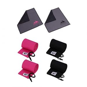Jenolan Collections Rifle Case 1 Jenolan Collections His and Hers Silicone Treated 4.3" x 55" Pink and Black Gun Socks Pack for Shotguns, Rifles and Barrels (4 Pack) Included is a His and Hers Gun Cleaning Cloth.