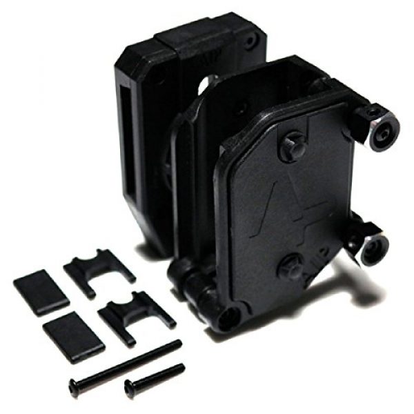 Airsoft Shopping Mall Tactical Pouch 4 Airsoft Shooting Gear AIP Multi-Angle Speed Magazine Pouch Black