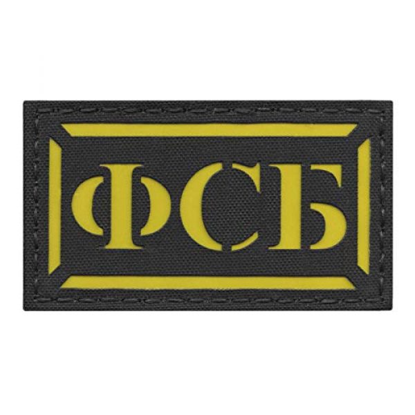 Tactical Freaky Airsoft Morale Patch 5 Reflective Russian Spetsnaz FSB 2x3.5 Russia Special Forces KGB IFF Tactical Morale Touch Fastener Patch