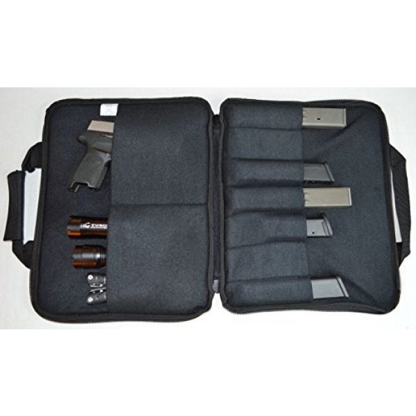 Yukon Tactical Pistol Case 3 Yukon Tactical Outfitters MG-PC0011 Big Bore Pistol Case, Black