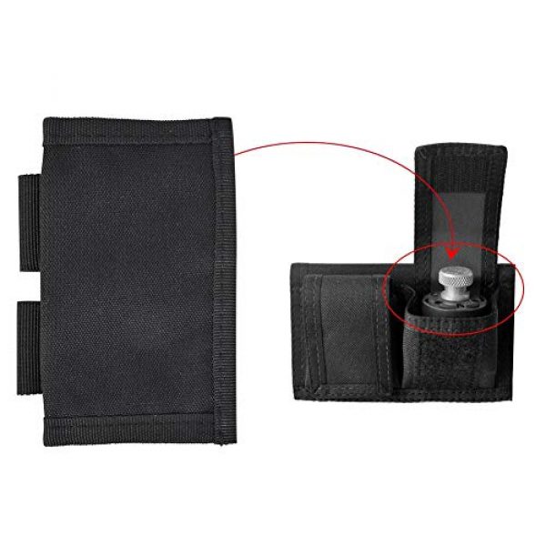 Alomejor Tactical Pouch 7 Alomejor Bullet Bag Magazine Pouch for Shotguns Nylon High Speed Shotshell Carrier Holder for Outdoor Hunting Training