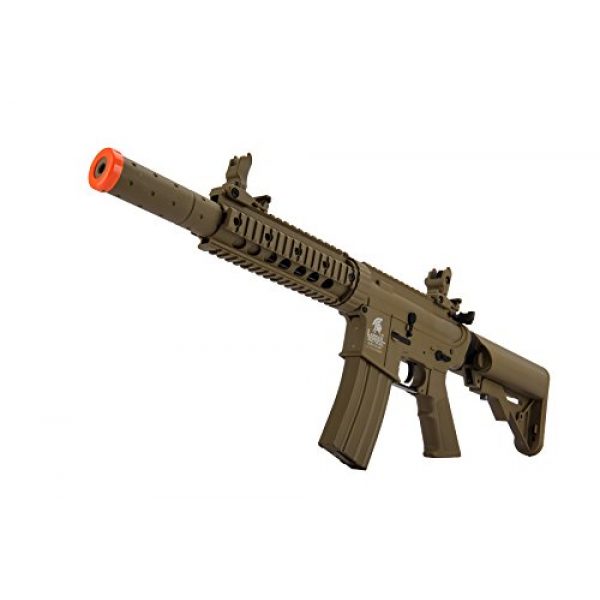 Lancer Tactical Airsoft Rifle 4 Lancer Tactical Airsoft M4 SD GEN 2 Polymer AEG - TAN