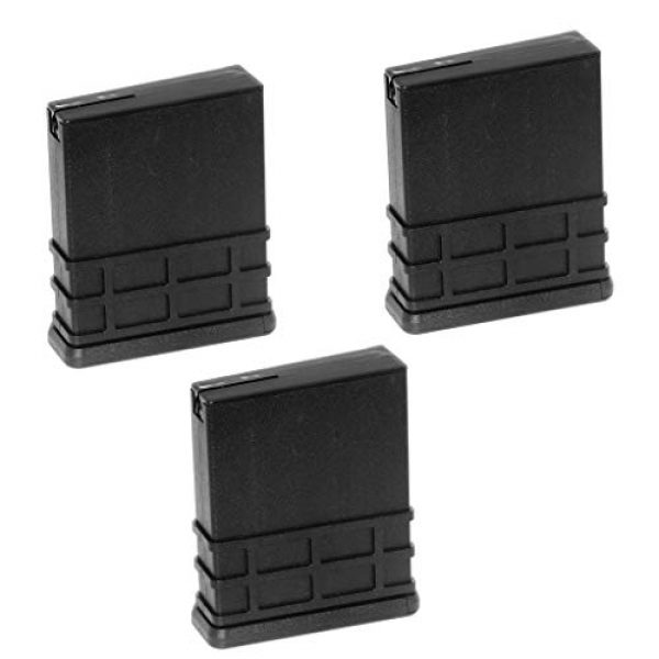 Airsoft Gang Airsoft Gun Magazine 1 Airsoft Parts CYMA 3pcs 100rd PRO Sniper Version Mag Magazine for CM707 L96 Series Sniper