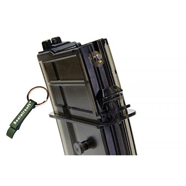 WE Airsoft Gun Magazine 2 WE 30rds Airsoft Toy Gas Magazine For G39 999 G39C Series GBB Olive Drab -Mobile Ring Included