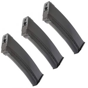 Generica Airsoft Gun Magazine 1 Airsoft Spare Parts 3pcs Pack CYMA 500rd Flash Mag Magazine for AK-Series AEG Black