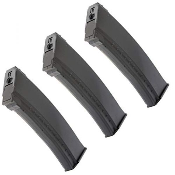 Generica Airsoft Gun Magazine 1 Airsoft Spare Parts 3pcs Pack CYMA 500rd Flash Mag Magazine for AK-Series AEG Black