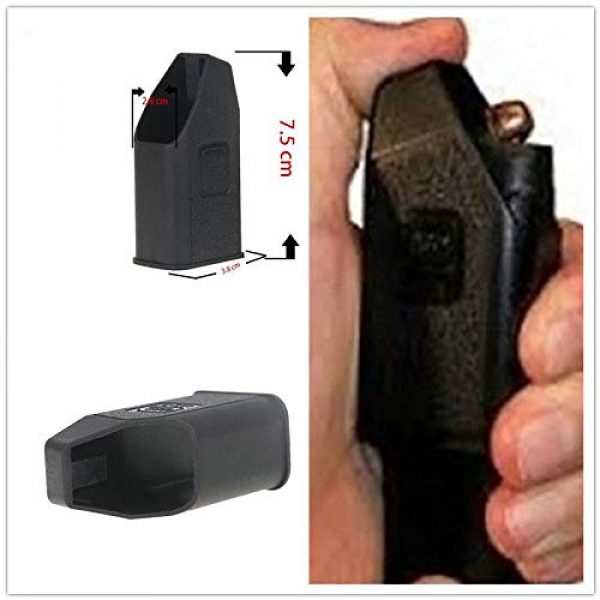 OuRui Airsoft Gun Magazine 3 OuRui Glock Magazine Ammo Speed Loader for 9mm.40.357.45 Gap Mags Clips Clip