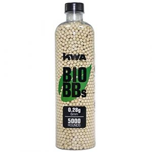 KWA Airsoft BB 1 KWA .28g BIO BBS in Bottle 5000 Rounds