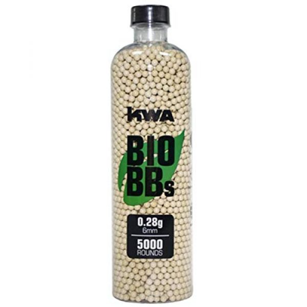 KWA Airsoft BB 1 KWA .28g BIO BBS in Bottle 5000 Rounds