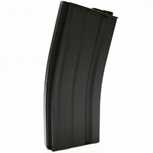 Airsoft Shopping Mall Airsoft Gun Magazine 1 Airsoft Shooting Gear E&C 160rd Mid-Cap Magazine for M-Series AEG Black