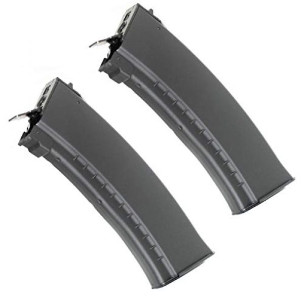 Airsoft Gang Airsoft Gun Magazine 1 Airsoft Parts CYMA 2pcs 500rd Hi-Cap Mag Magazine for APS D-Boys Tokyo Marui ICS AK Series AEG