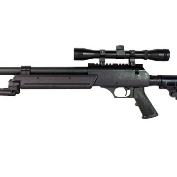 Well Airsoft Rifle 3 Well MB06 SR-2 Tactical Airsoft Sniper Rifle w/ 3-9x40 Scope & Bipod Bolt Action Airsoft Sniper