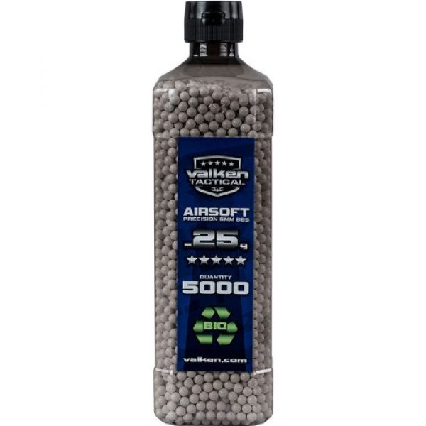 VTAC Airsoft BB 1 V-Tac BBS Valken Tactical 0.25g BIO Bottle