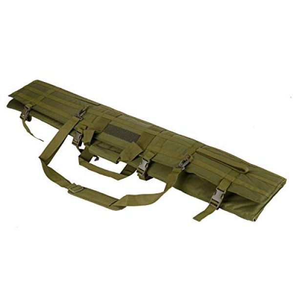 Lancer Tactical Rifle Case 5 Lancer Tactical Airsoft Sniper Fishing Rod Tactical Gun Bag Olive Green