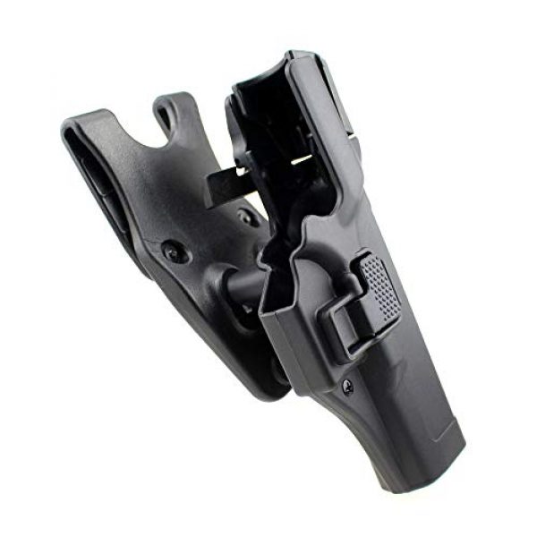PG Airsoft Gun Holster 2 PG Tactical Holster Military Concealment Level 3 Right Hand Waist Belt Gun Pistol Holster for Gk 17 19