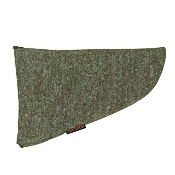 TOURBON Pistol Case 2 TOURBON 2 Pieces Tactical Gun Sleeve Pistol Sock 10" Handgun Storage Case